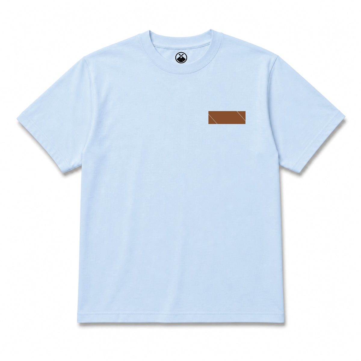 東袋 KANJI  T-SHIRT / SAXBLUE